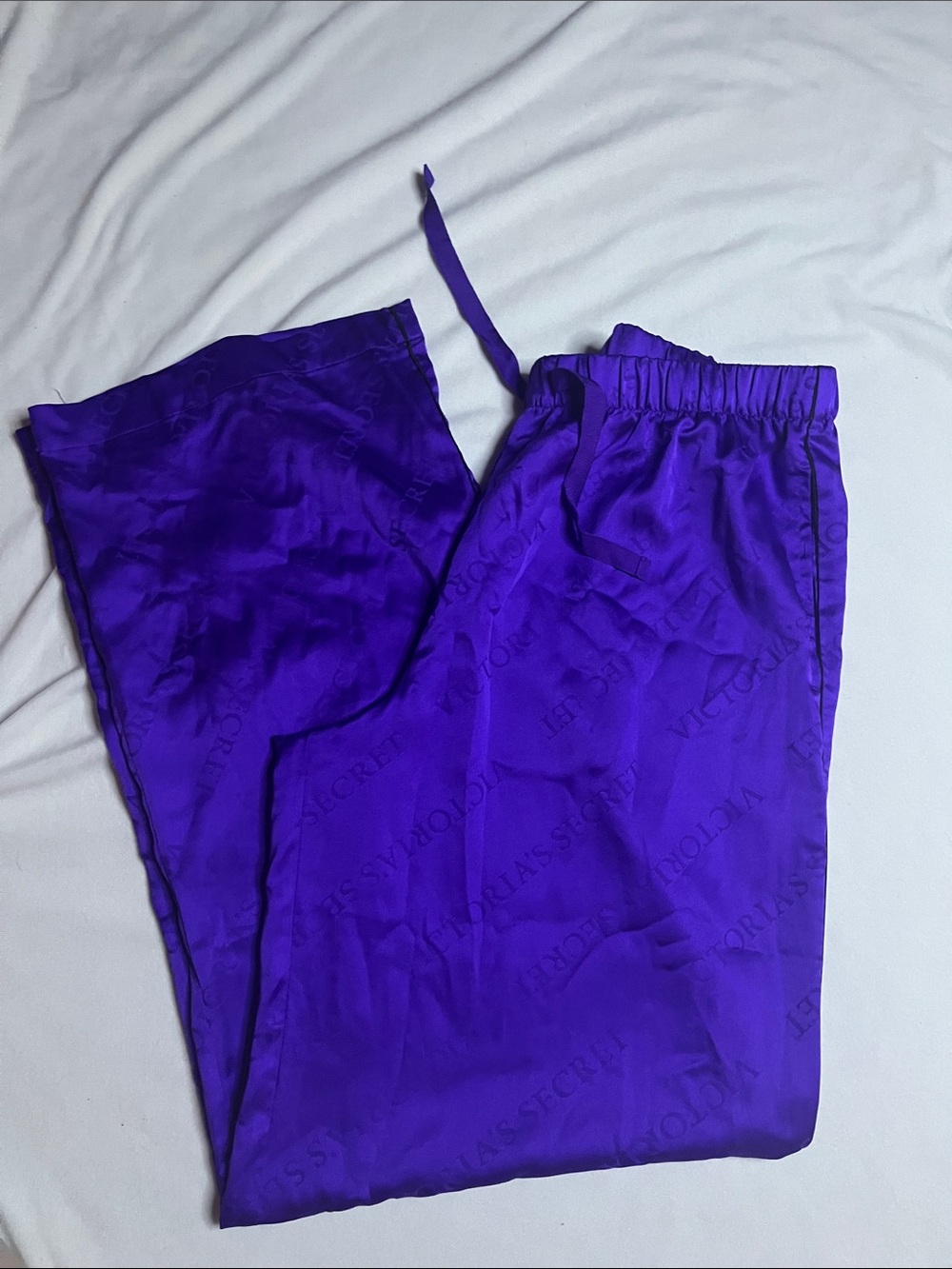 Victoria’s Secret Purple Satin Sleep Pants